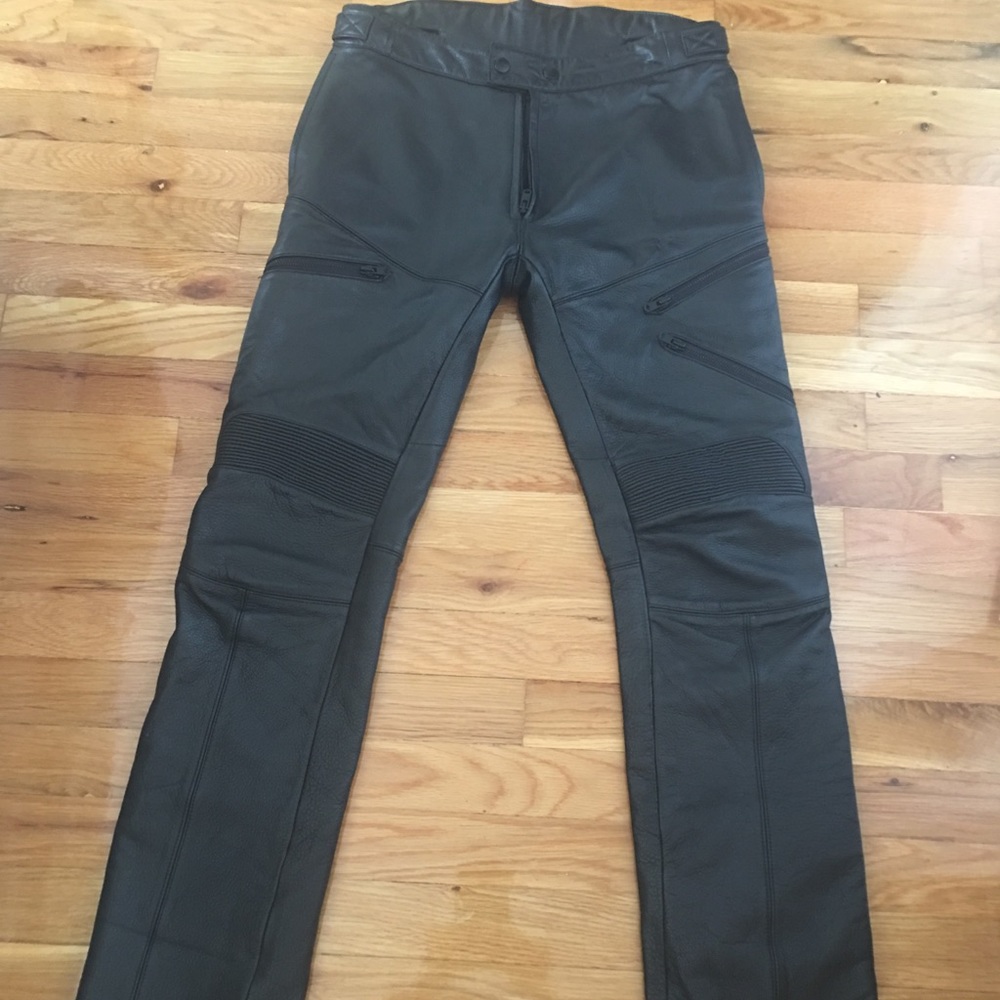 Men’s motorcycle leather pants